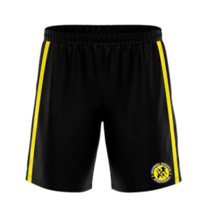 Spodenki Treningowe Unisex Czarno/Żółte