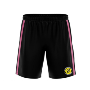 Spodenki Treningowe Unisex Czarno/Różowe